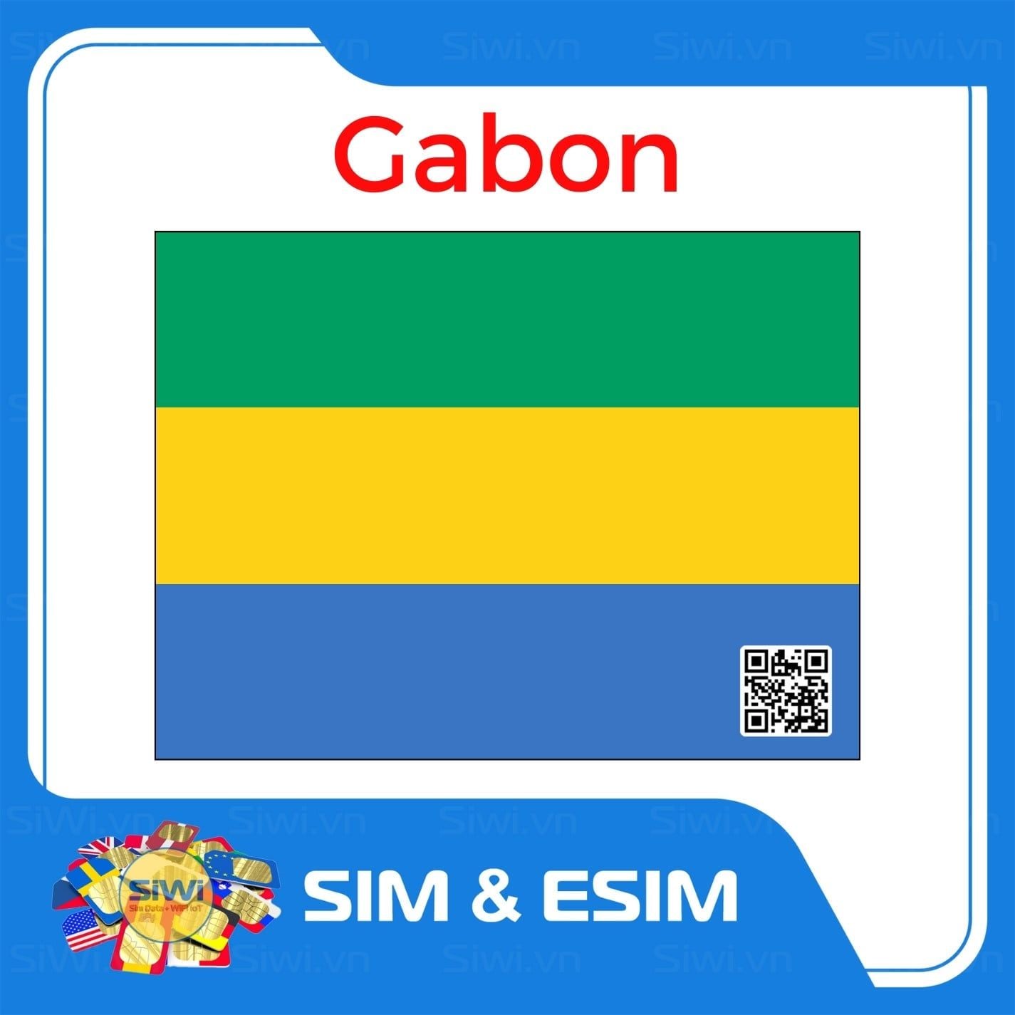  Sim Du Lịch Gabon 