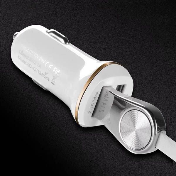  Tẩu sạc 2 cổng usb XO CC13 