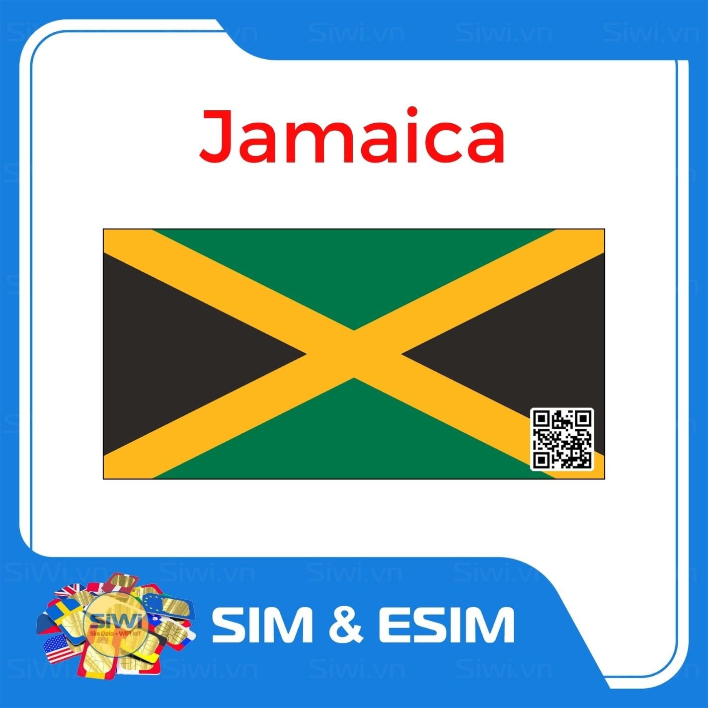  Sim Du Lịch Jamaica 