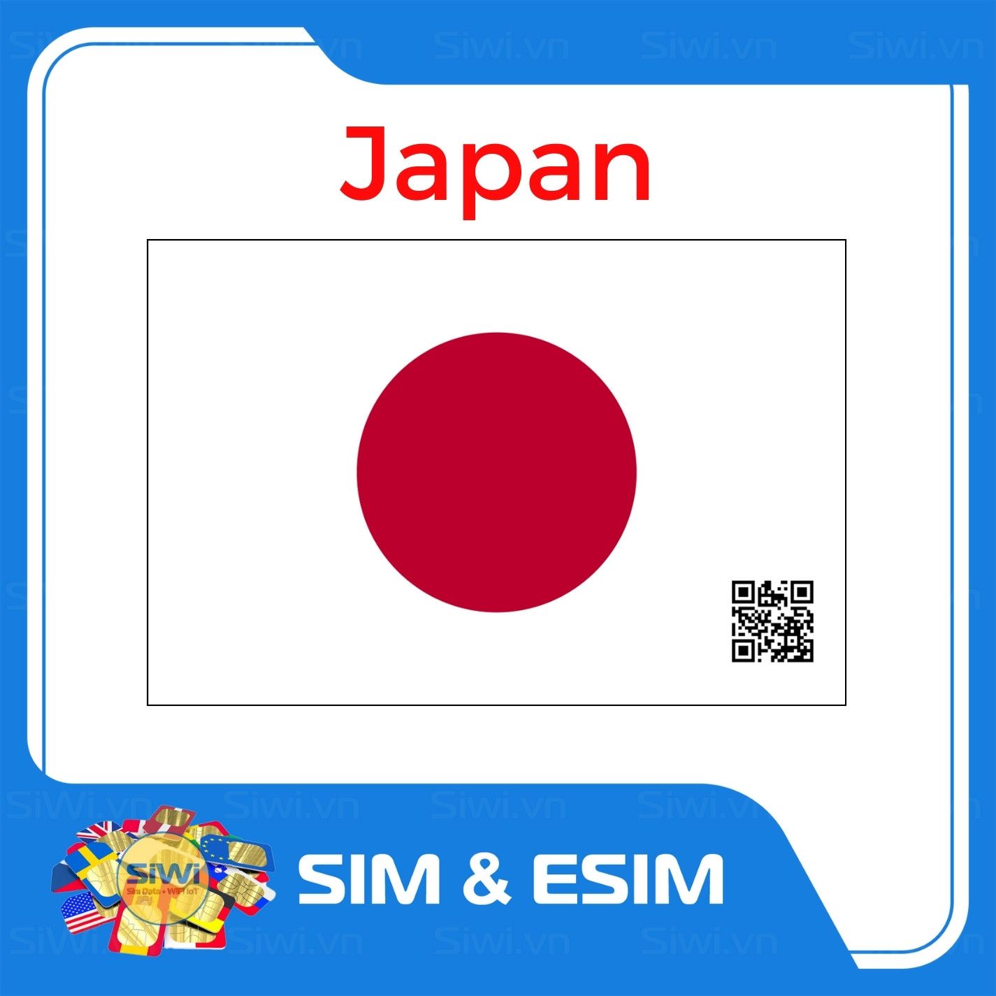  Sim Du Lịch Nhật Bản - Japan 