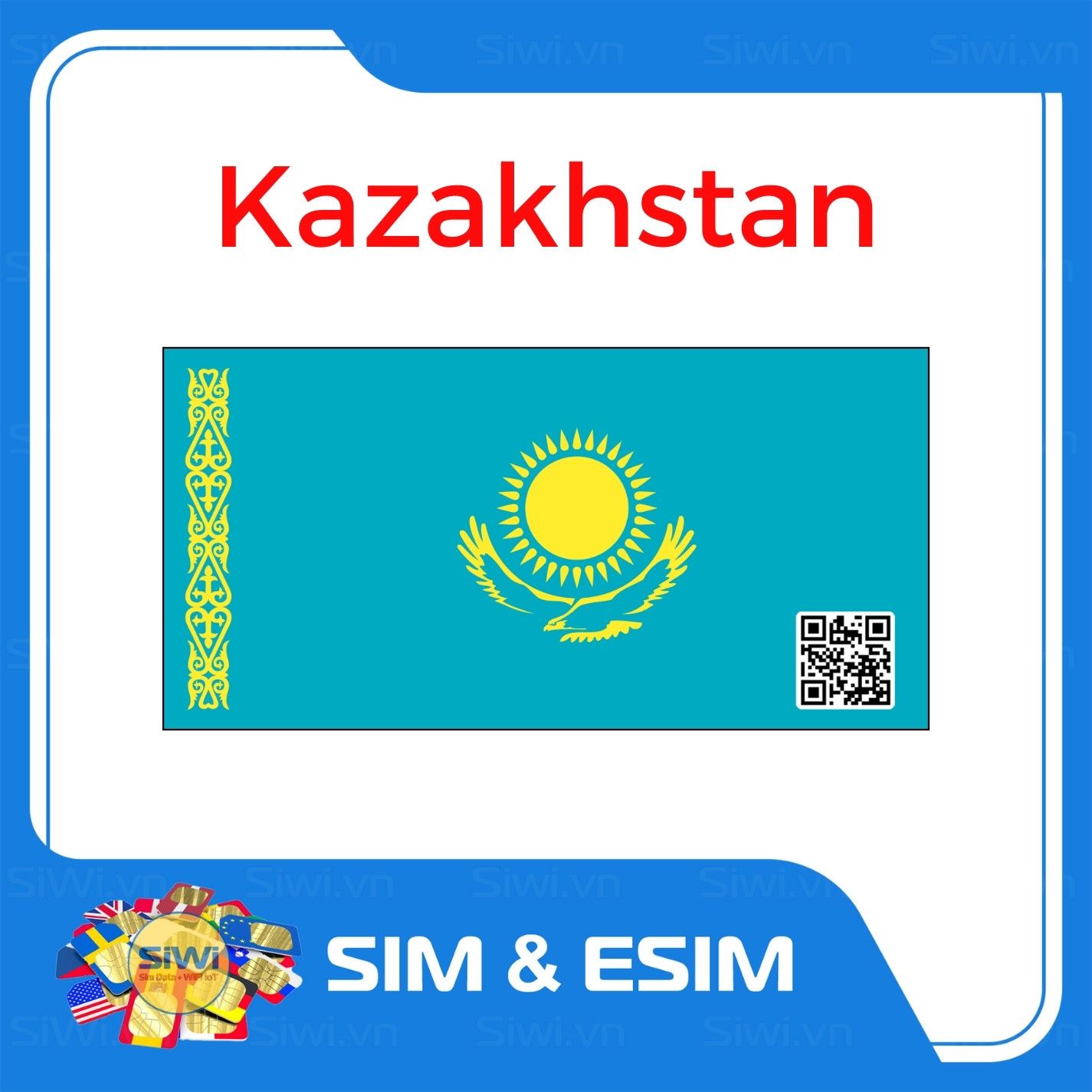  Sim Du Lịch Kazakhstan 
