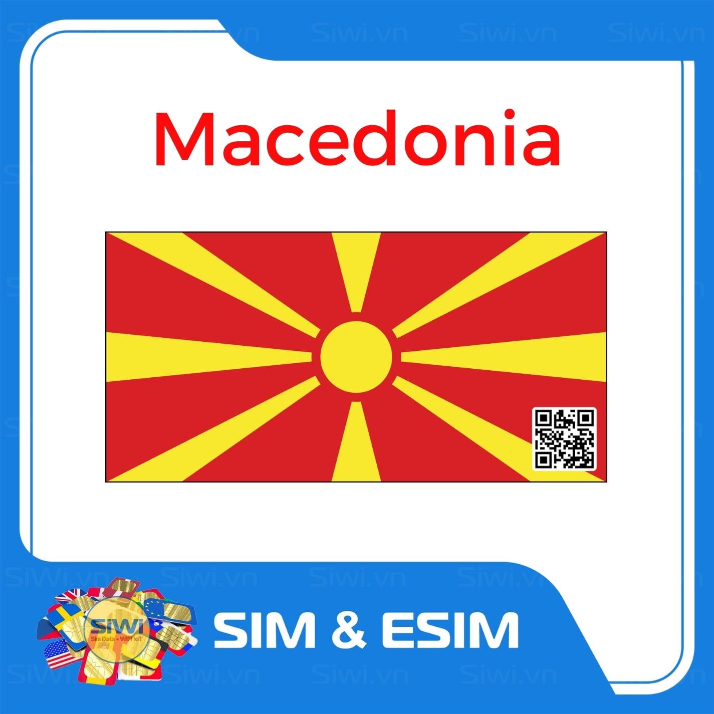  Sim Du Lịch Macedonia 