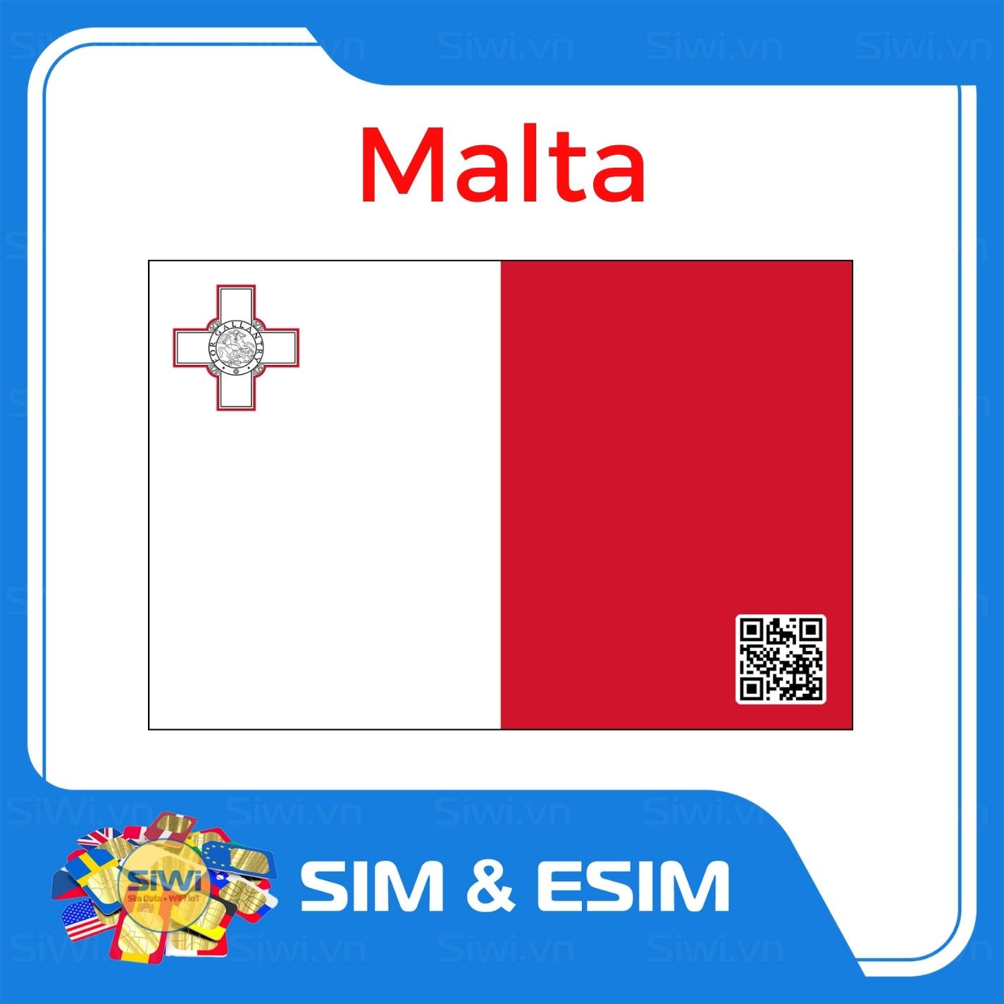  Sim Du Lịch Malta 