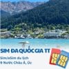  Sim Du Lịch 9 Nước Châu Á, Úc 
