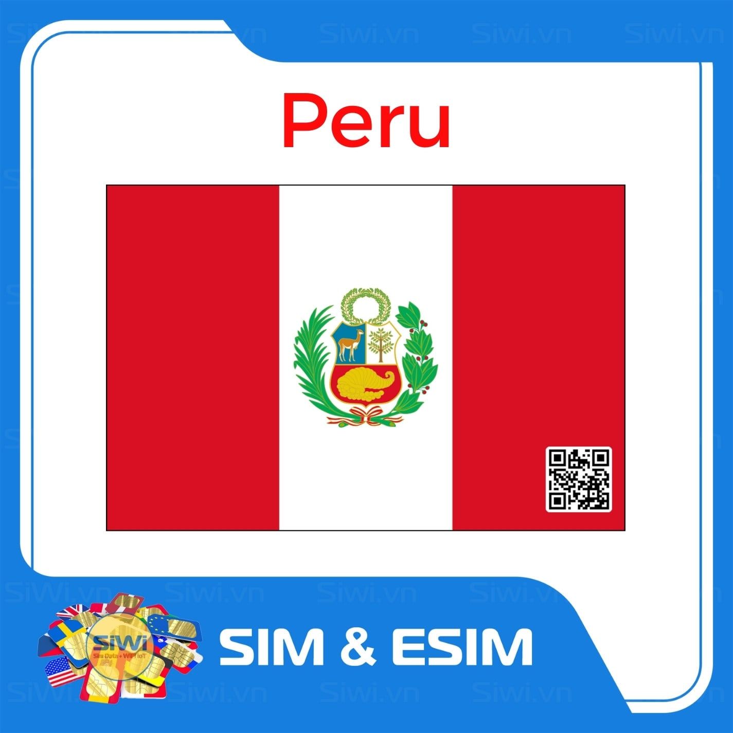  Sim Du Lịch Peru 