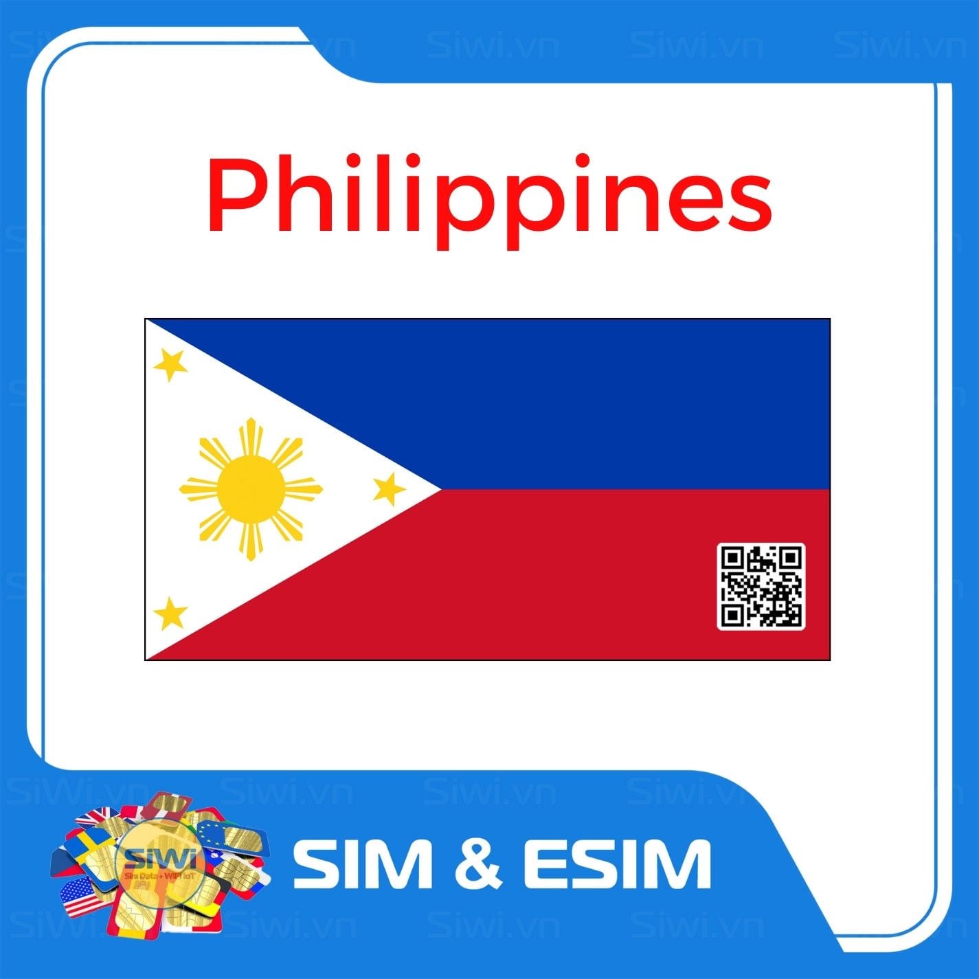  Sim Du Lịch Philippines 