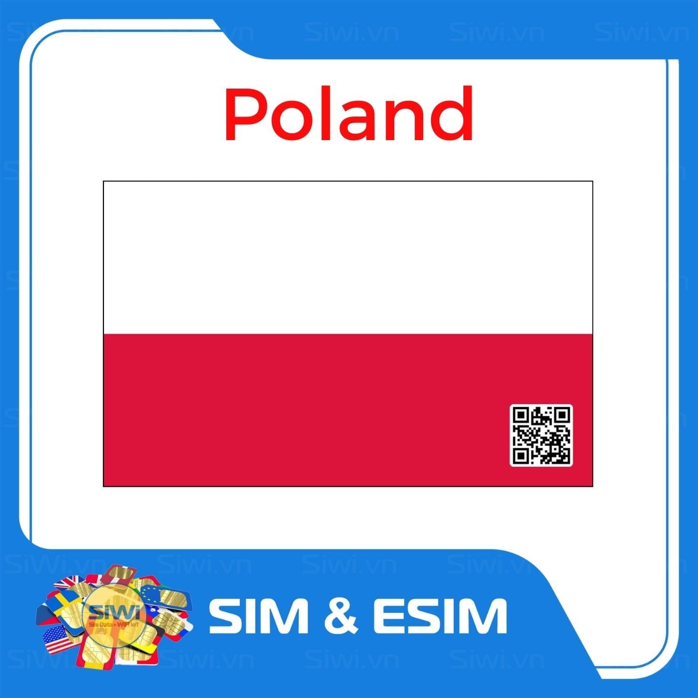  Sim Du Lịch Ba Lan - Poland 