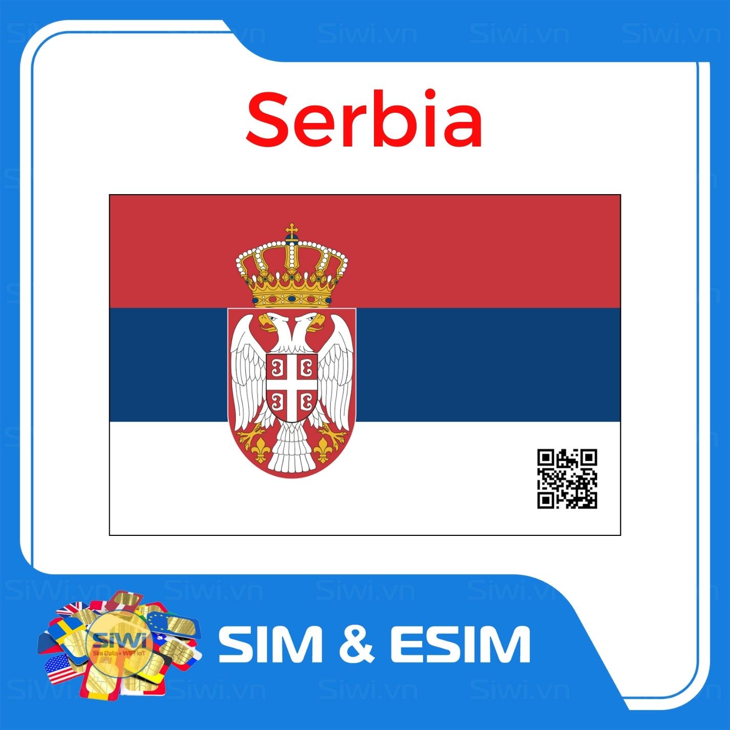  Sim Du Lịch Serbia 