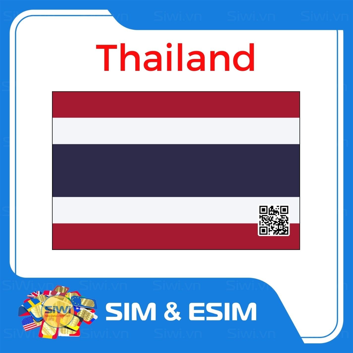  Sim Du Lịch Thái Lan - Thailand 