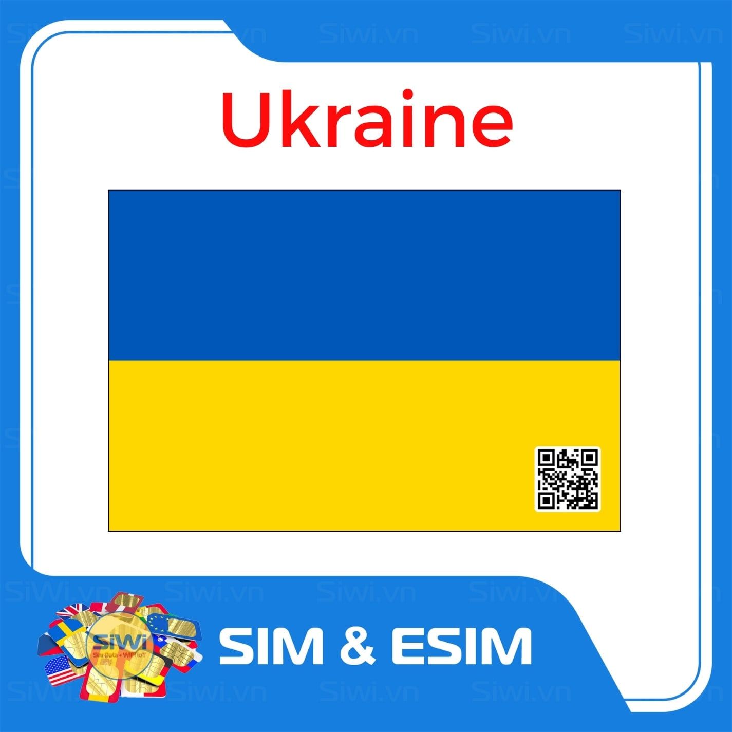  Sim Du Lịch Ukraine 