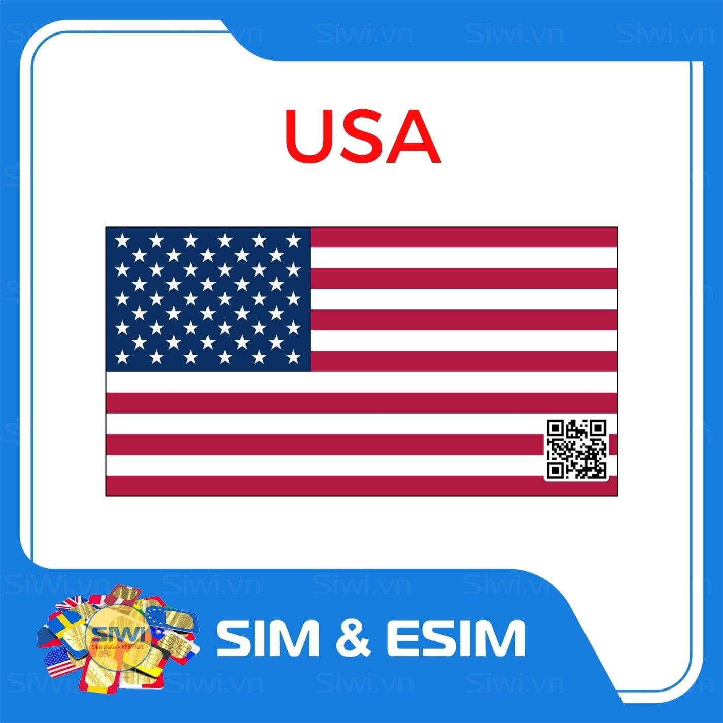  Sim Du Lịch Mỹ (USA) 