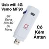  USB Phát Wifi 4G VEMO MF90 Tốc Độ 150Mbps 