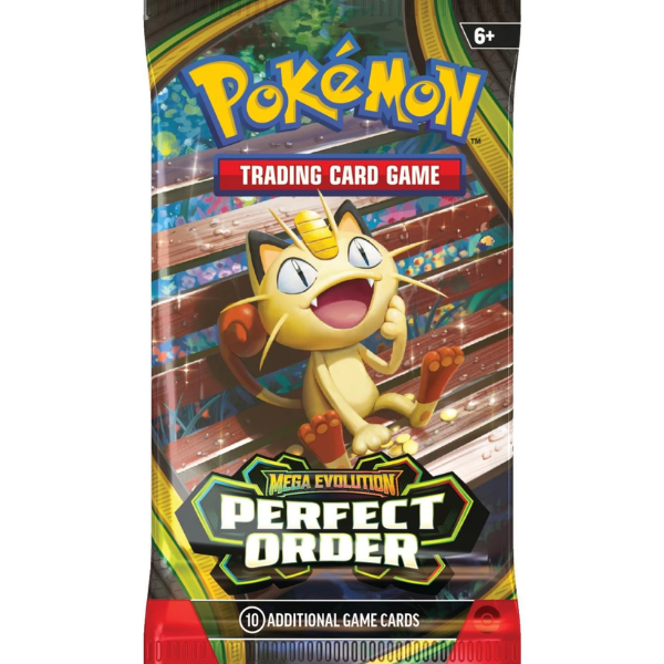Pokémon TCG: Mega Evolution - Perfect Order Booster Pack (10 Cards