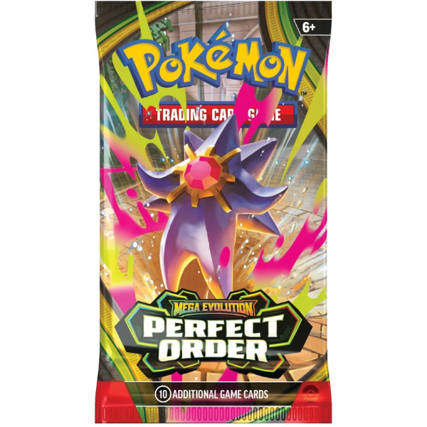 Pokémon TCG: Mega Evolution - Perfect Order Booster Pack (10 Cards