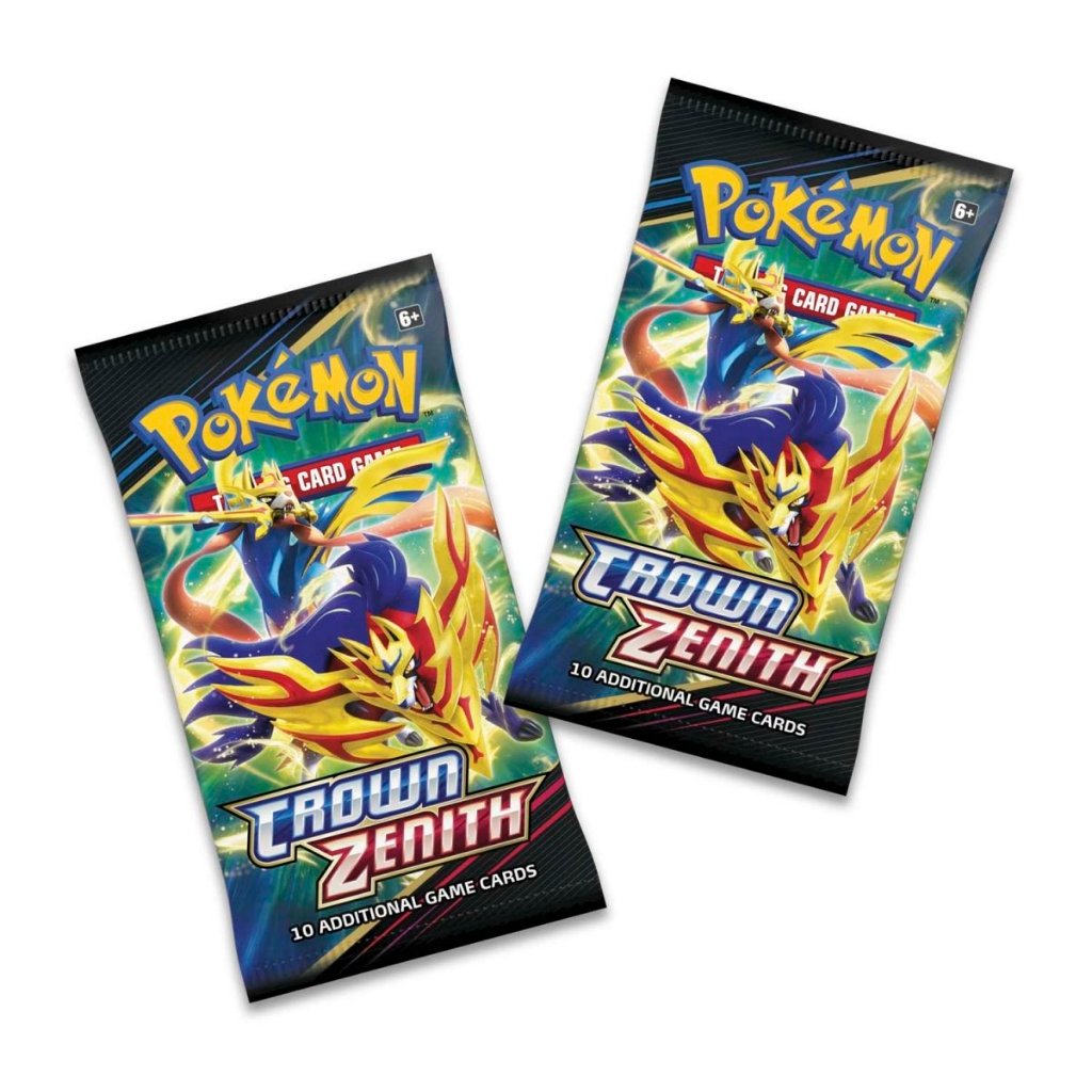 crown zenith pokemon booster pack Pokemon Crown Zenith 14 Pack Loose Booster Pack Bundle| Sword & Shield –  CardDogTCG main image 1