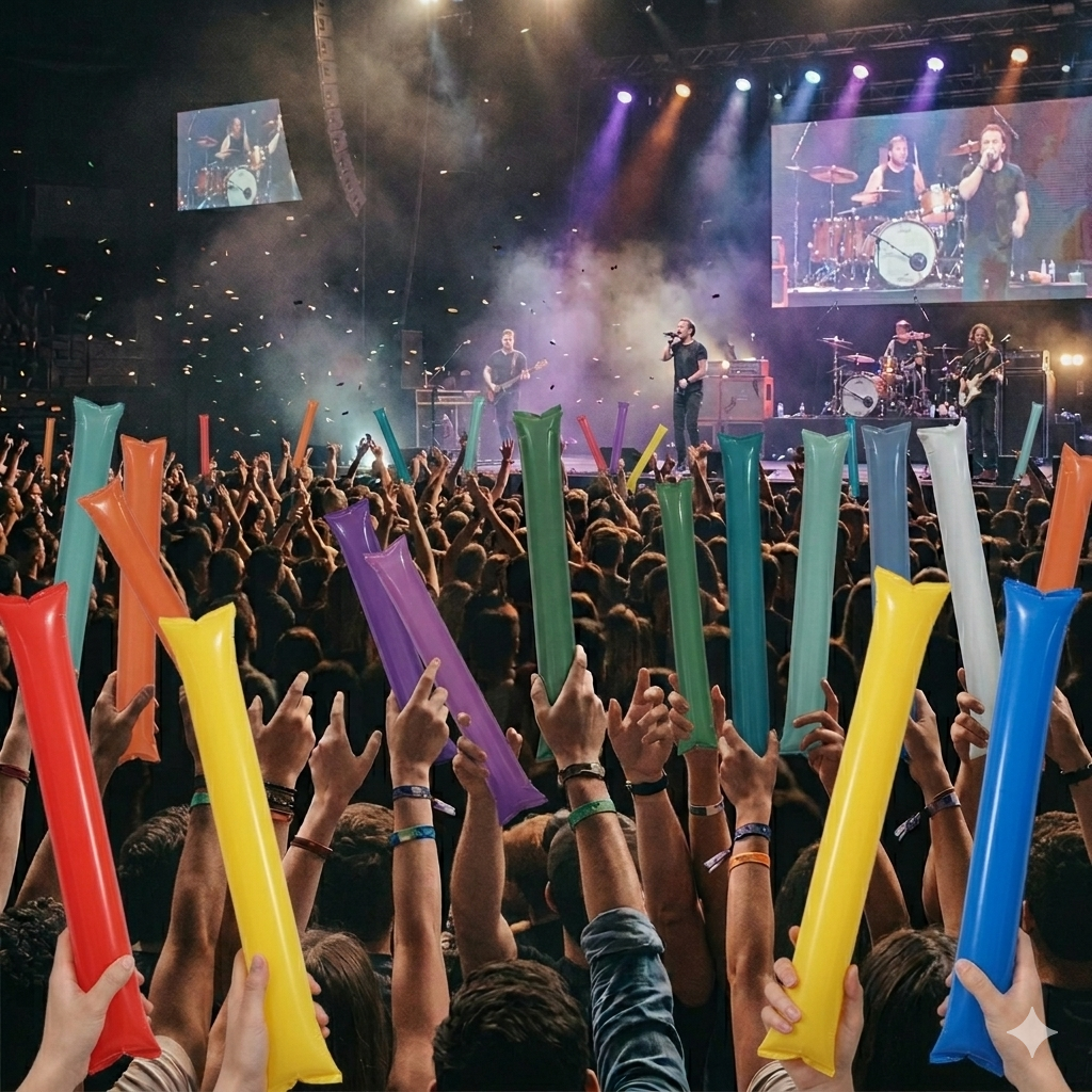  Bong bóng đập cổ vũ tại sự kiện, concert giá tốt 