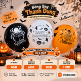  SET BÓNG IN HALLOWEEN 40LI 9INCH BÓNG TRÒN CAO SU IN 1 MẶT 5 MẶT TRANG TRÍ TIỆC SỰ KIỆN LỄ HỘI 