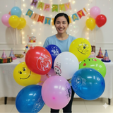  Bong bóng tròn 40li in sẵn - chuyên sỉ lẻ quà tặng cho bé 