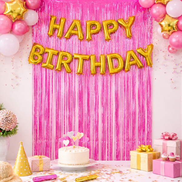  Set bóng chữ trang trí sinh nhật nhiều màu giá sỉ 