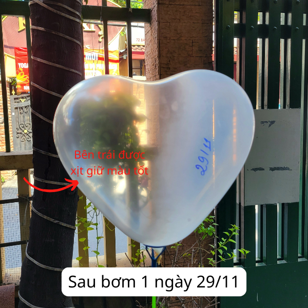  Chai xịt giữ màu bong bóng hay còn gọi là wax làm bóng da, nhựa 