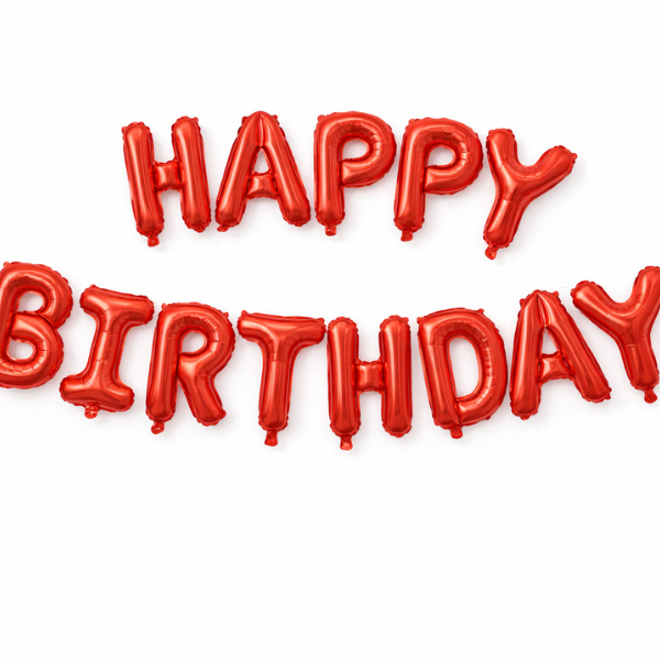  Set bóng chữ trang trí sinh nhật nhiều màu giá sỉ 