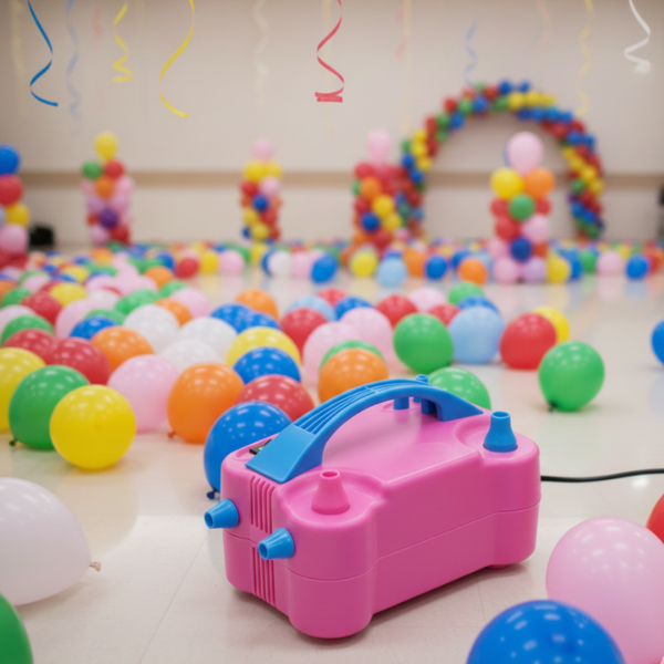  Bơm điện dùng bơm bóng bay công suất đến 600W 