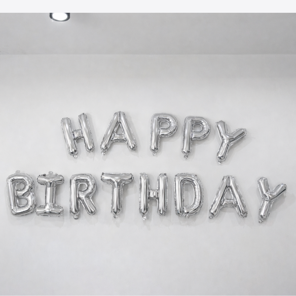  Set bóng chữ trang trí sinh nhật nhiều màu giá sỉ 