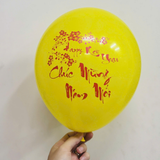  Bong bóng Tết 40li nhiều màu in sẵn giá sỉ tận gốc 