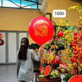  Bong bóng Tết, bóng bay siêu to khổng lồ size 100li in hình Tết 