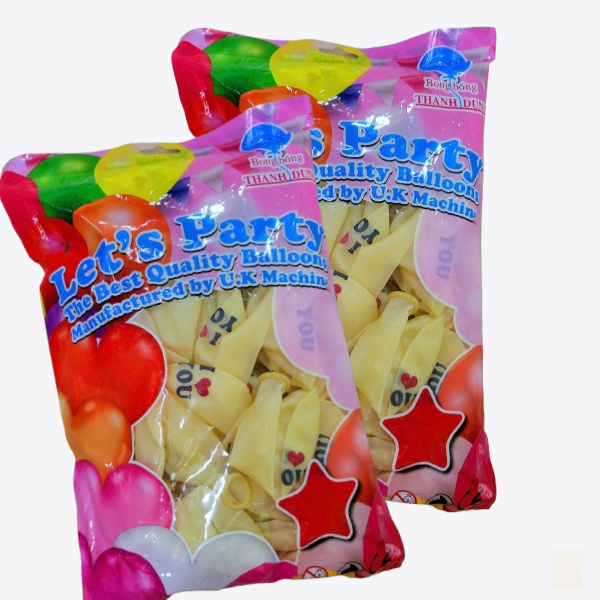  Bong bóng I love U 40li trang trí valentine - chuyên sỉ lẻ bong bóng 