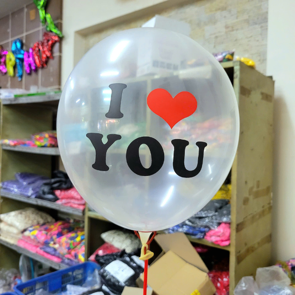  Bong bóng I love U 40li trang trí valentine - chuyên sỉ lẻ bong bóng 