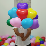  Bong bóng trang trí hình trái tim lớn 27cm H10 - Trang trí sự kiện, sinh nhật 