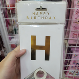  Set chữ giấy trang trí sinh nhật nhiều màu giá sỉ tận xưởng 