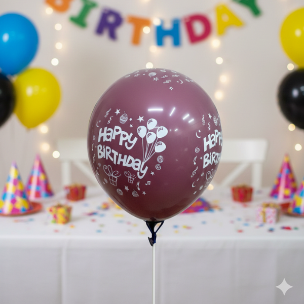  Chuyên sỉ lẻ bong bóng tròn 29cm in full 5 mặt 