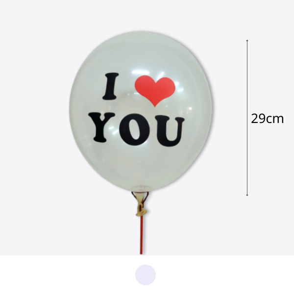  Bong bóng I love U 40li trang trí valentine - chuyên sỉ lẻ bong bóng 
