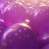  Bóng bay tròn nhũ chuyên sỉ nhiều màu nhỏ 20cm R6- Phụ kiện sinh nhật 