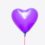  Bong bóng trang trí hình trái tim lớn 27cm H10 - Trang trí sự kiện, sinh nhật 