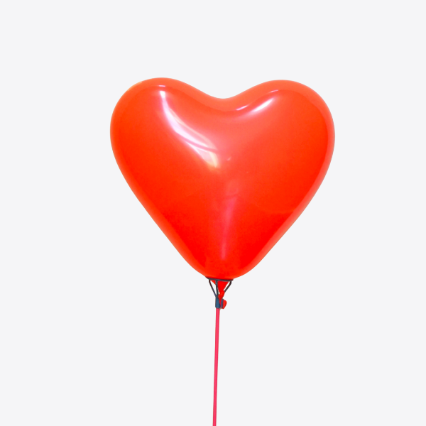  Bong bóng trang trí hình trái tim lớn 27cm H10 - Trang trí sự kiện, sinh nhật 