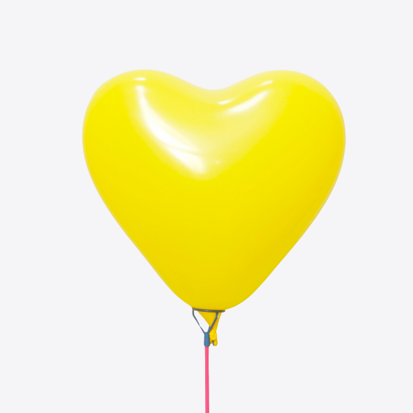  Bong bóng trang trí hình trái tim lớn 27cm H10 - Trang trí sự kiện, sinh nhật 