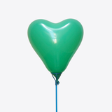  Bong bóng trang trí hình trái tim nhỏ 18cm H7  - Bóng bay trang trí tiệc 