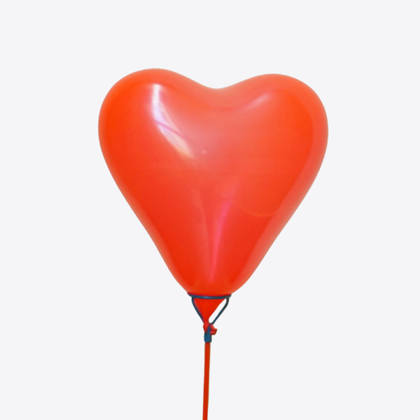  Bong bóng trang trí hình trái tim nhỏ 18cm H7  - Bóng bay trang trí tiệc 