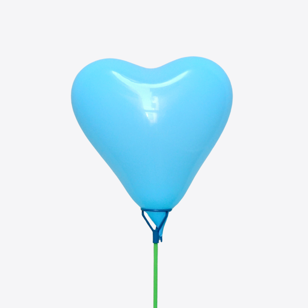  Bong bóng trang trí hình trái tim nhỏ 18cm H7  - Bóng bay trang trí tiệc 