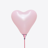  Bong bóng trang trí hình trái tim nhỏ 18cm H7  - Bóng bay trang trí tiệc 