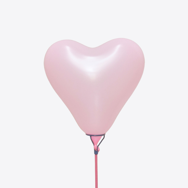  Bong bóng trang trí hình trái tim nhỏ 18cm H7  - Bóng bay trang trí tiệc 