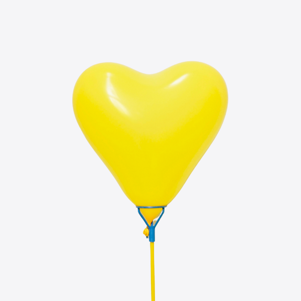  Bong bóng trang trí hình trái tim nhỏ 18cm H7  - Bóng bay trang trí tiệc 