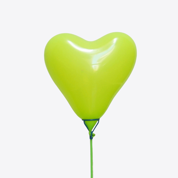  Bong bóng trang trí hình trái tim nhỏ 18cm H7  - Bóng bay trang trí tiệc 