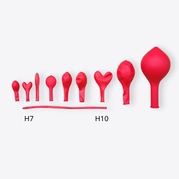  Bong bóng trang trí hình trái tim lớn 27cm H10 - Trang trí sự kiện, sinh nhật 