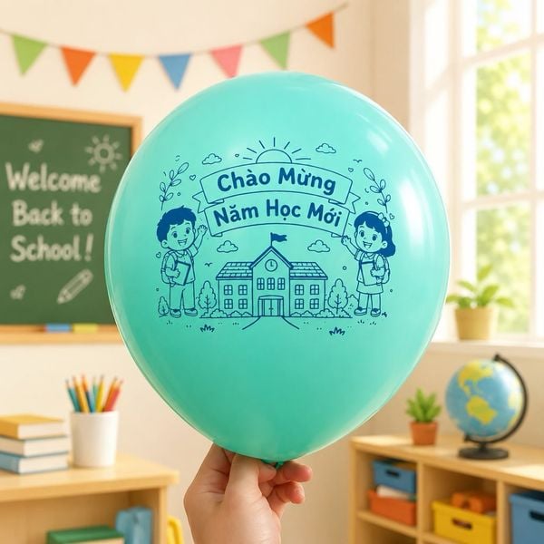  Bóng Bay Khai Giảng In Chữ Back To School Dày Dặn Giá Tốt | [Bong Bóng Thanh Dung] 