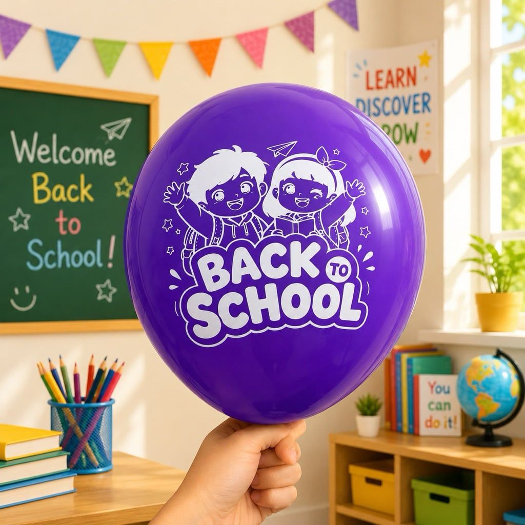  Bóng Bay Khai Giảng In Chữ Back To School Dày Dặn Giá Tốt | [Bong Bóng Thanh Dung] 