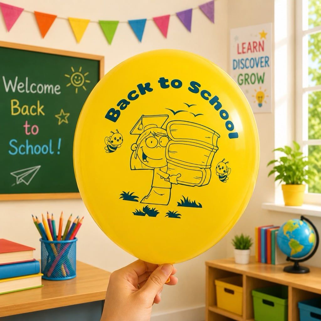  Bóng Bay Khai Giảng In Chữ Back To School Dày Dặn Giá Tốt | [Bong Bóng Thanh Dung] 